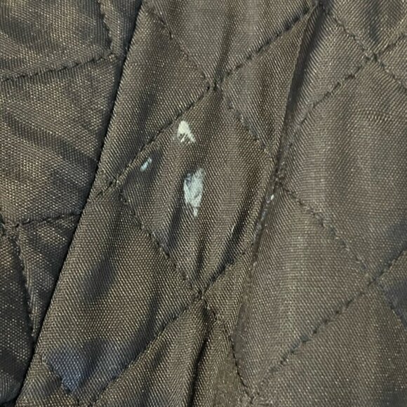 Black Vintage Double Breasted Leather Trench Coat Size Small - Picture 7 of 10